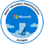 Microsft MVP alumni badge
